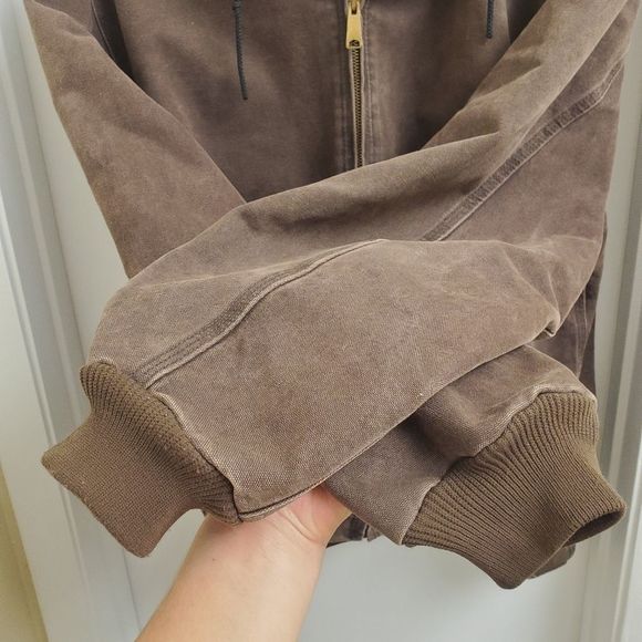 Rare Vintage carhartt thermal lined canvas jacket size men's XL - Picture 5 of 7